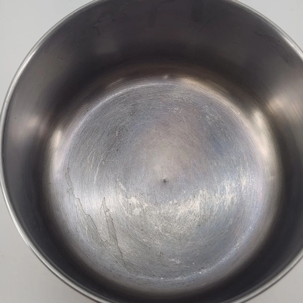 Revere Ware 1 Qt Saucepan Copper Bottom Stainless Steel Clinton IL USA Vintage